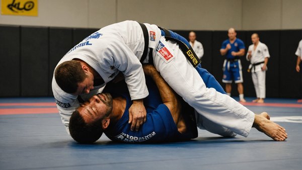 What are the benefits of cross-training in Brazilian Jiu-Jitsu for UK wrestlers?